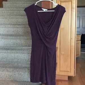CAbi Dreamy Drake Neck Plum Top